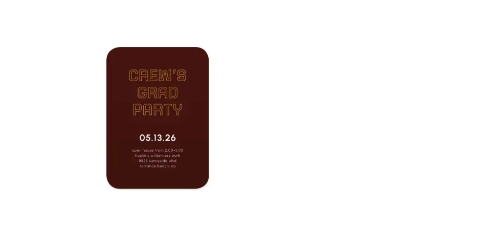 Wedding Invitation Shapes