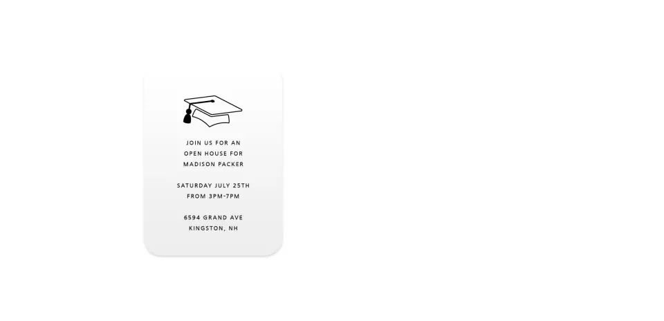 Wedding Invitation Shapes