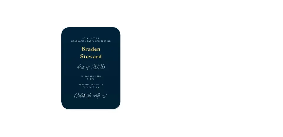 Wedding Invitation Shapes