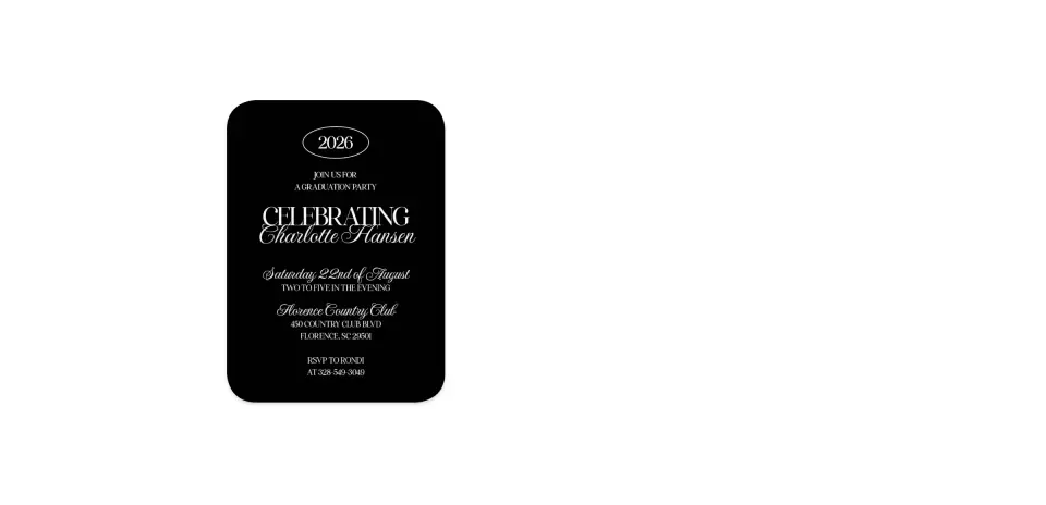Wedding Invitation Shapes