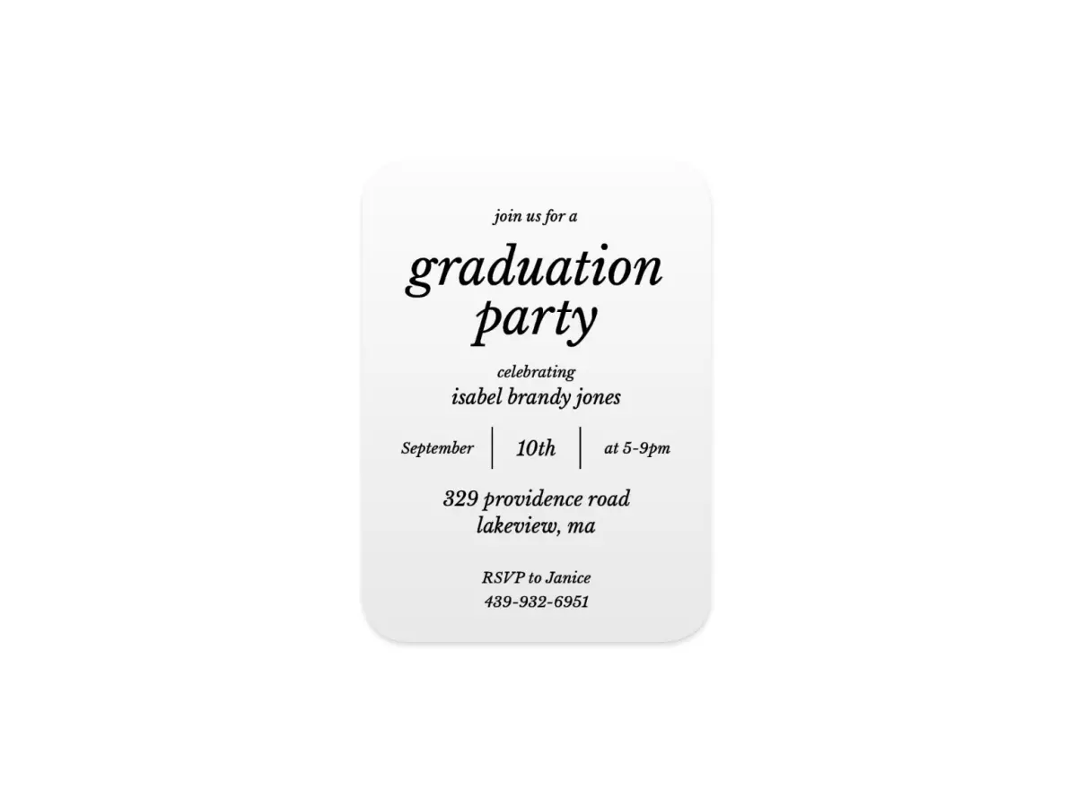 Wedding Invitation Shapes