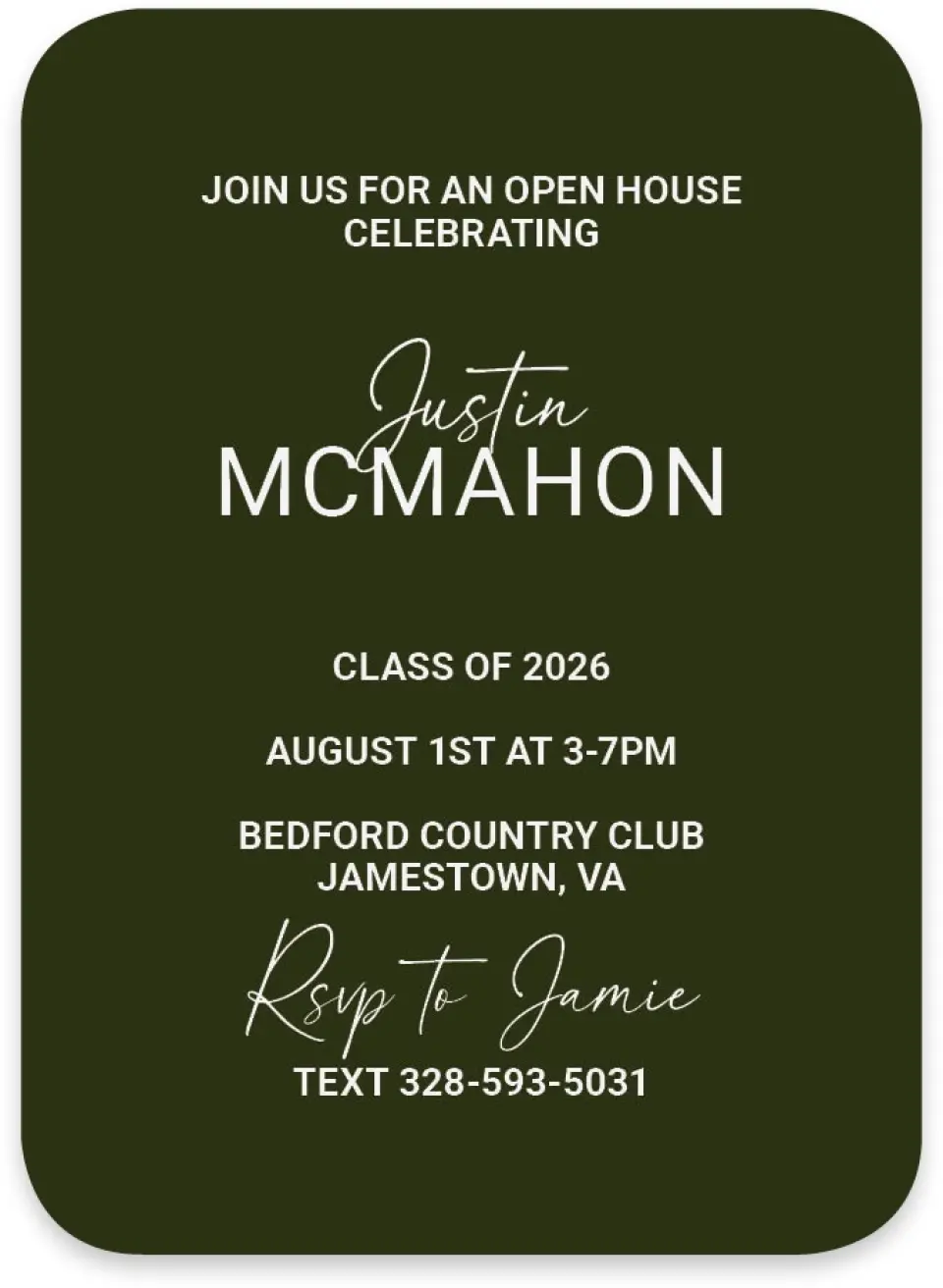 This is a 4½" x 3¼" Wedding Invitation RSVP Postcard called Forward Bound printed in full color on Luxe Satin paper