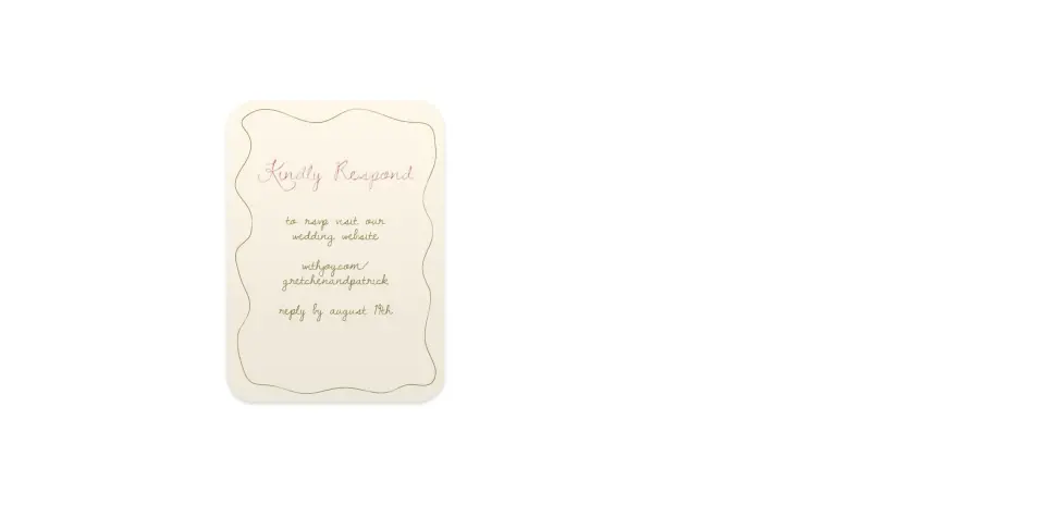 Wedding Invitation Shapes