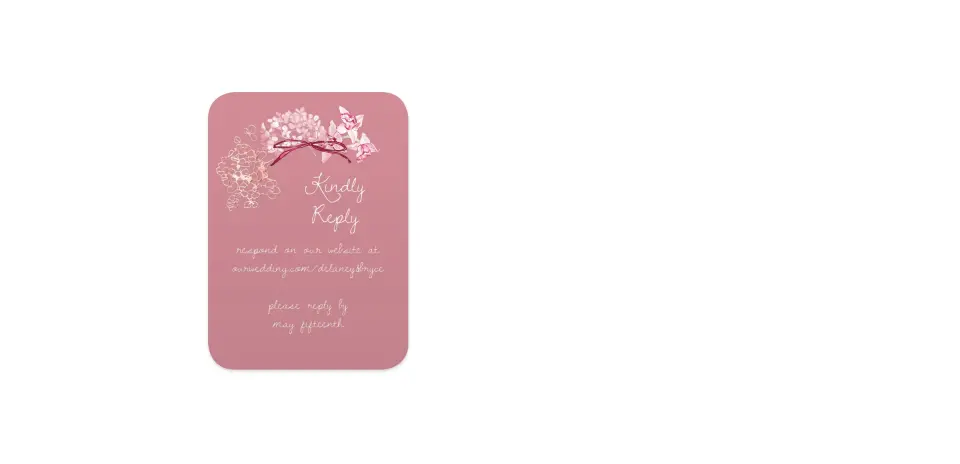 Wedding Invitation Shapes