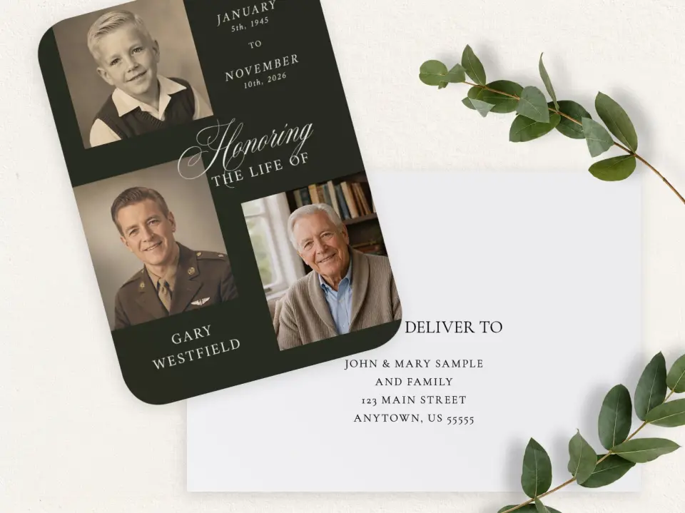 Front & Envelope