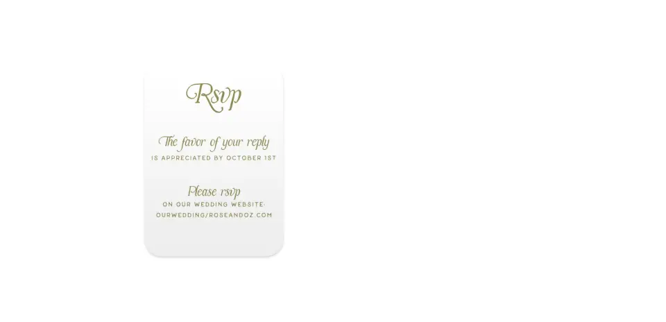 Wedding Invitation Shapes