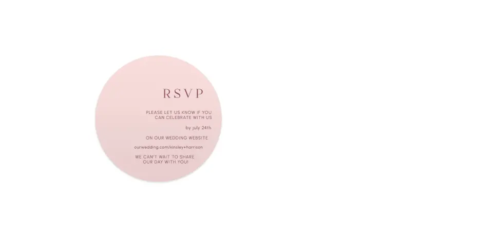 Wedding Invitation Shapes
