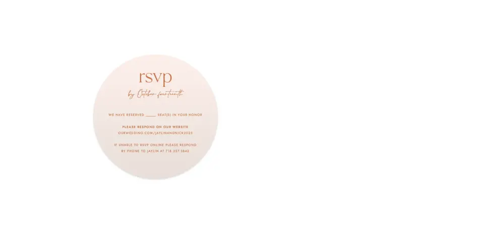 Wedding Invitation Shapes
