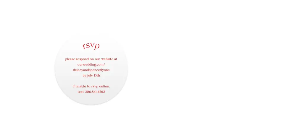 Wedding Invitation Shapes