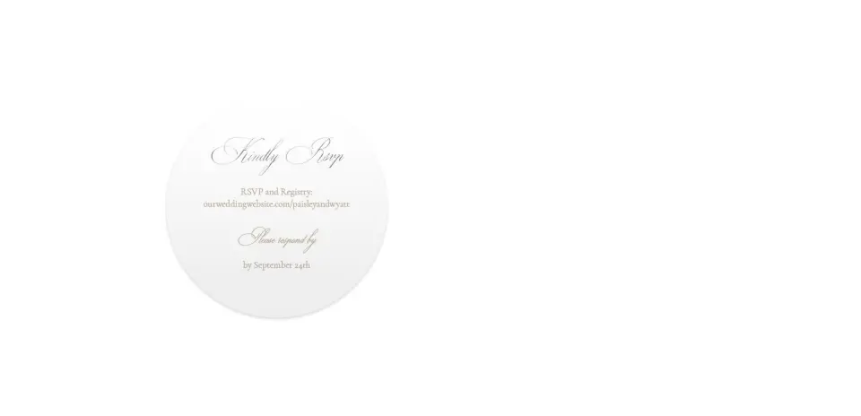 Wedding Invitation Shapes