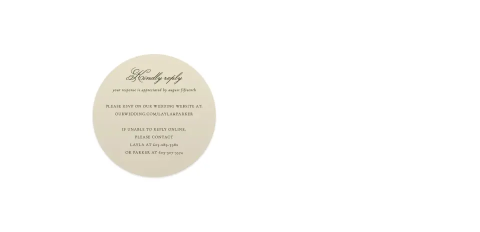 Wedding Invitation Shapes