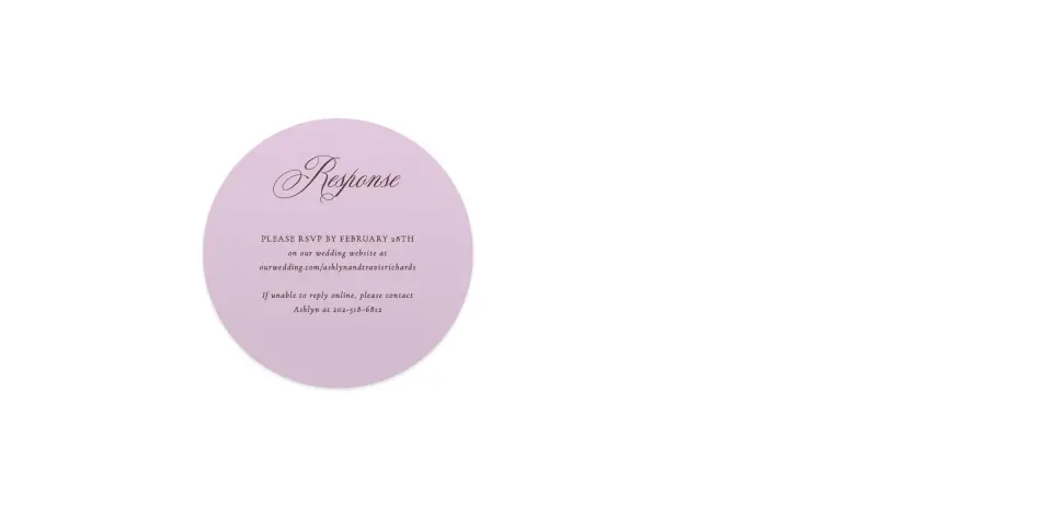 Wedding Invitation Shapes