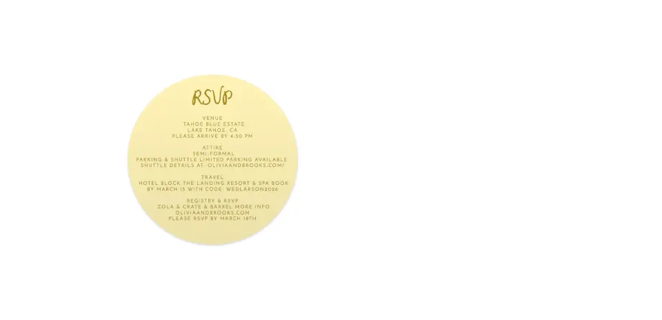 Wedding Invitation Shapes