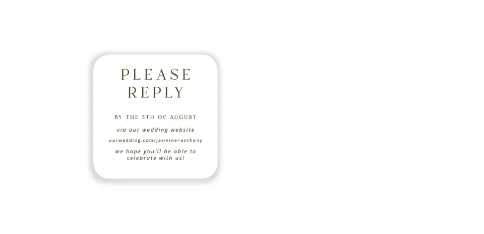 Wedding Invitation Shapes