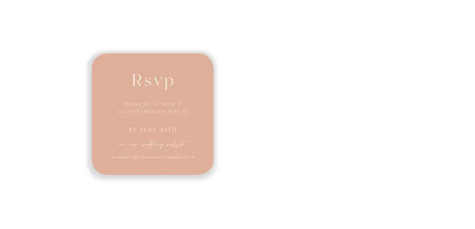 Wedding Invitation Shapes