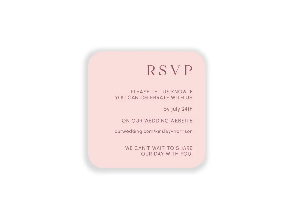 Wedding Invitation Shapes