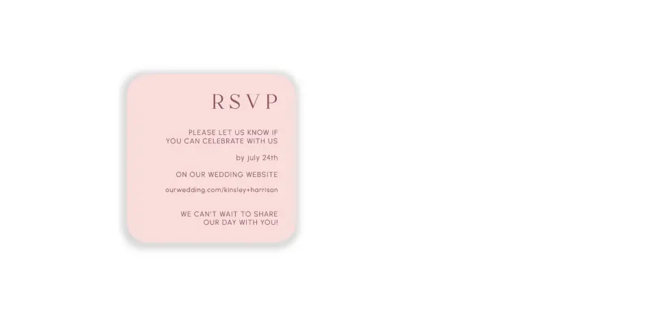 Wedding Invitation Shapes