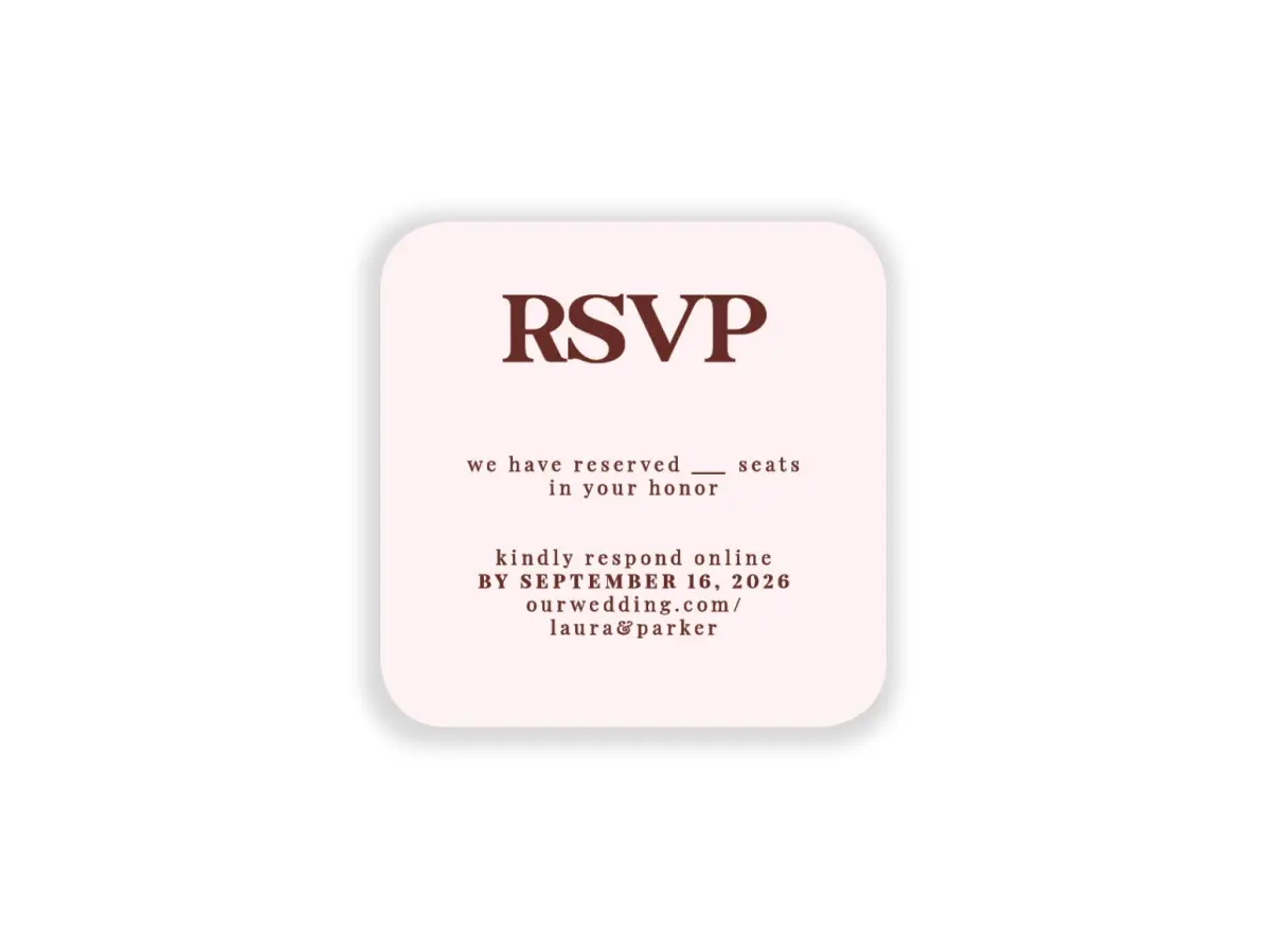 Wedding Invitation Shapes