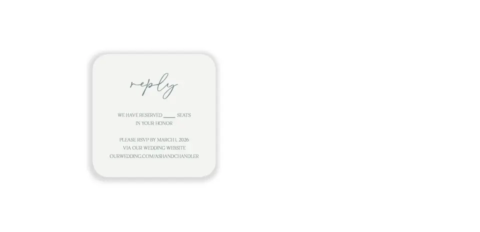Wedding Invitation Shapes