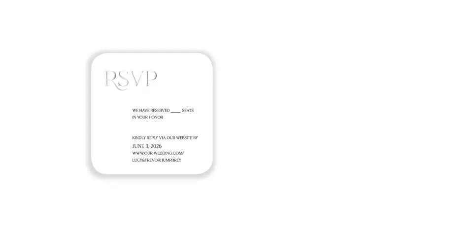 Wedding Invitation Shapes