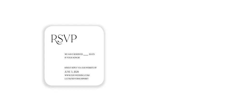 Wedding Invitation Shapes
