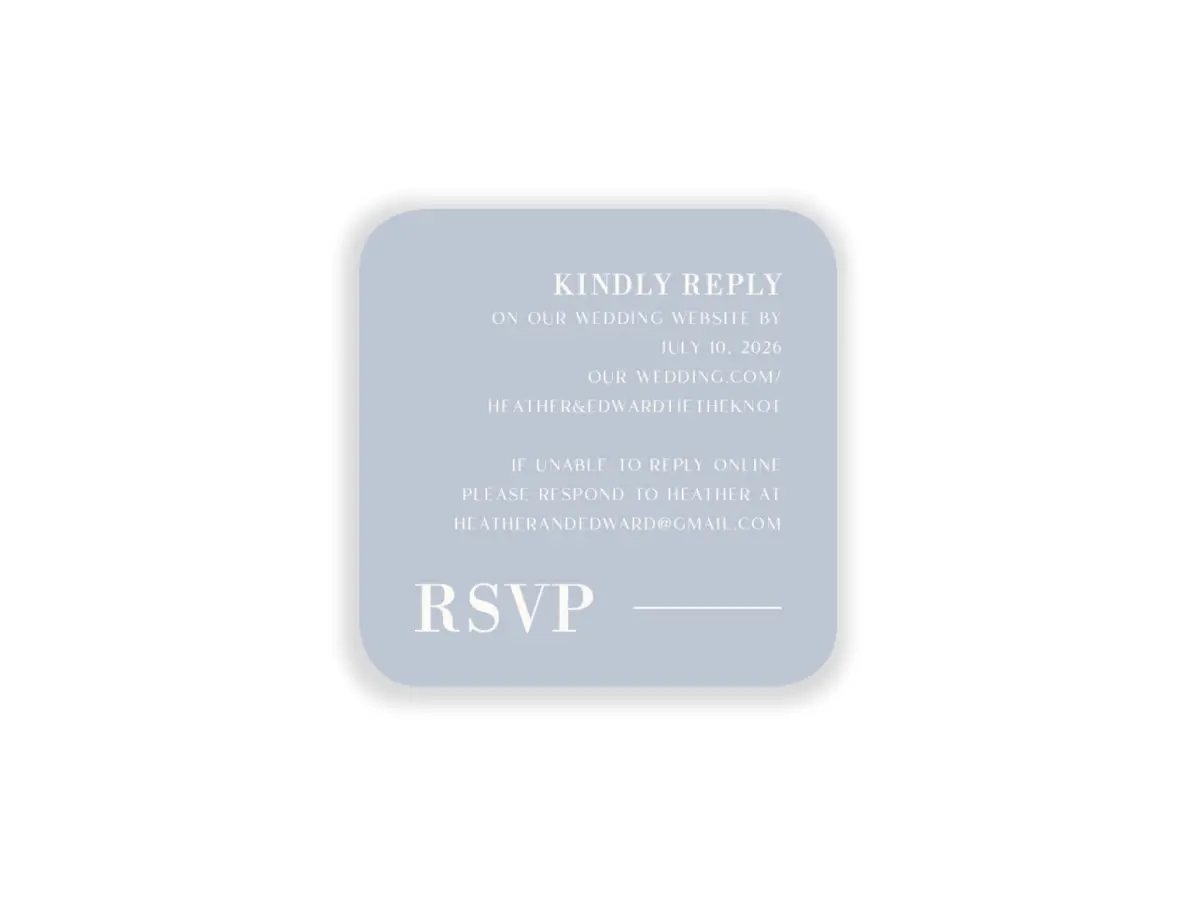 Wedding Invitation Shapes