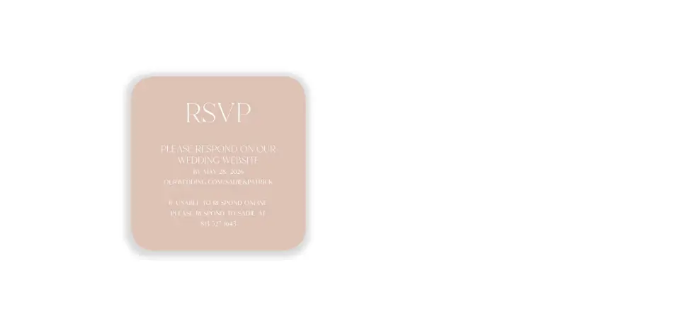 Wedding Invitation Shapes