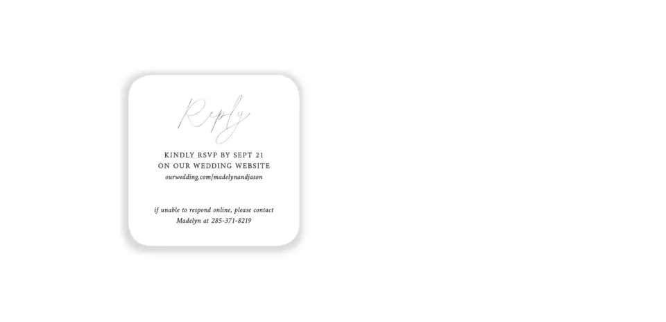 Wedding Invitation Shapes