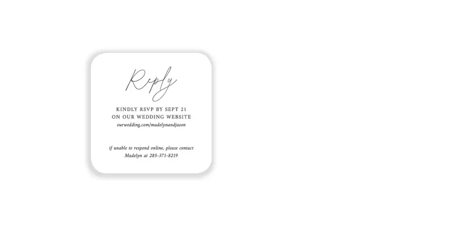 Wedding Invitation Shapes