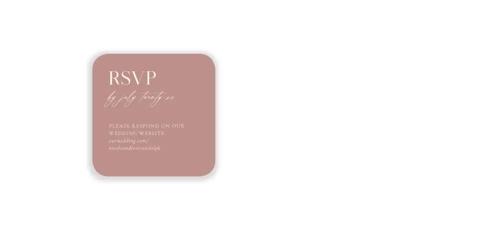Wedding Invitation Shapes