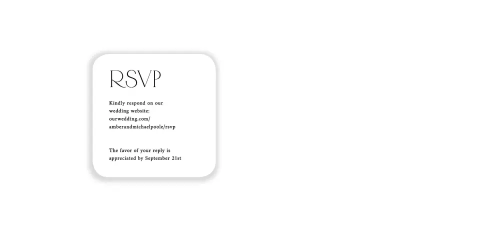 Wedding Invitation Shapes