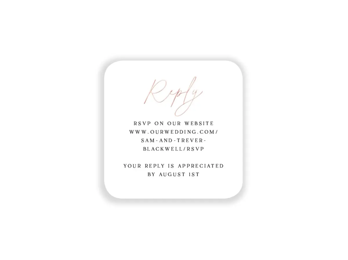 Wedding Invitation Shapes