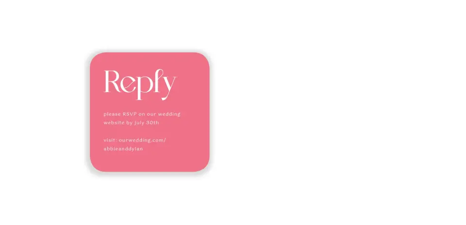 Wedding Invitation Shapes