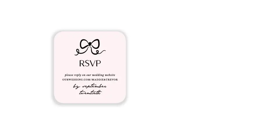 Wedding Invitation Shapes