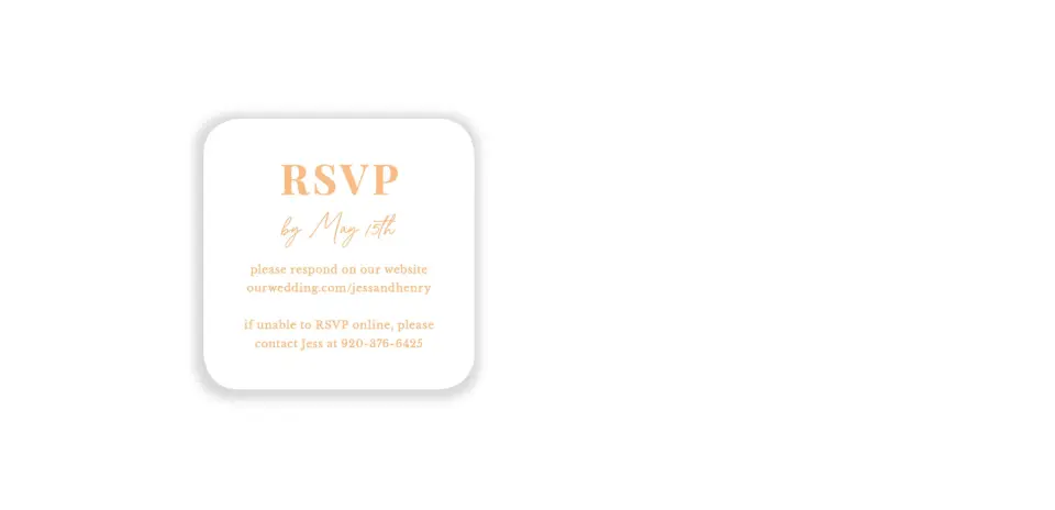 Wedding Invitation Shapes