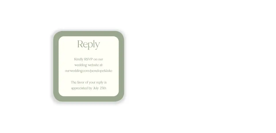 Wedding Invitation Shapes