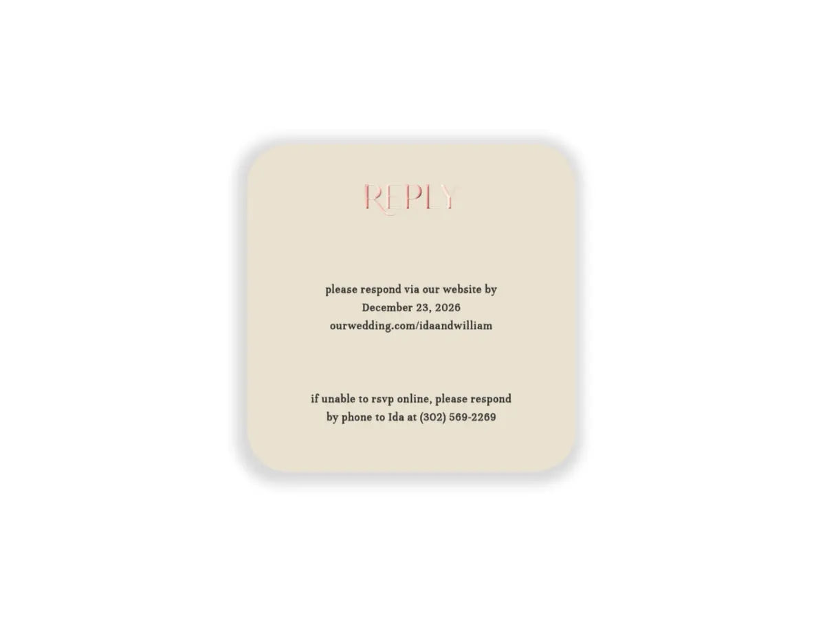 Wedding Invitation Shapes