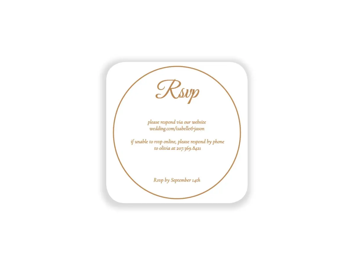 Wedding Invitation Shapes