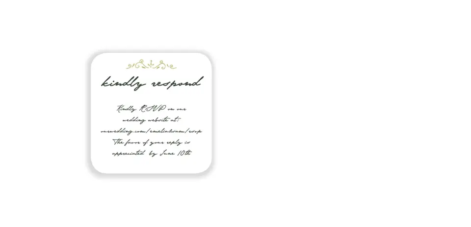 Wedding Invitation Shapes