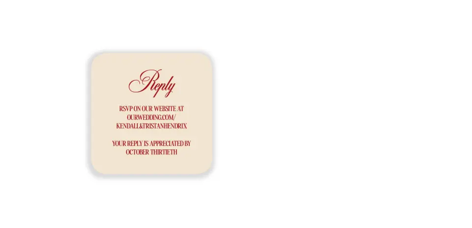 Wedding Invitation Shapes