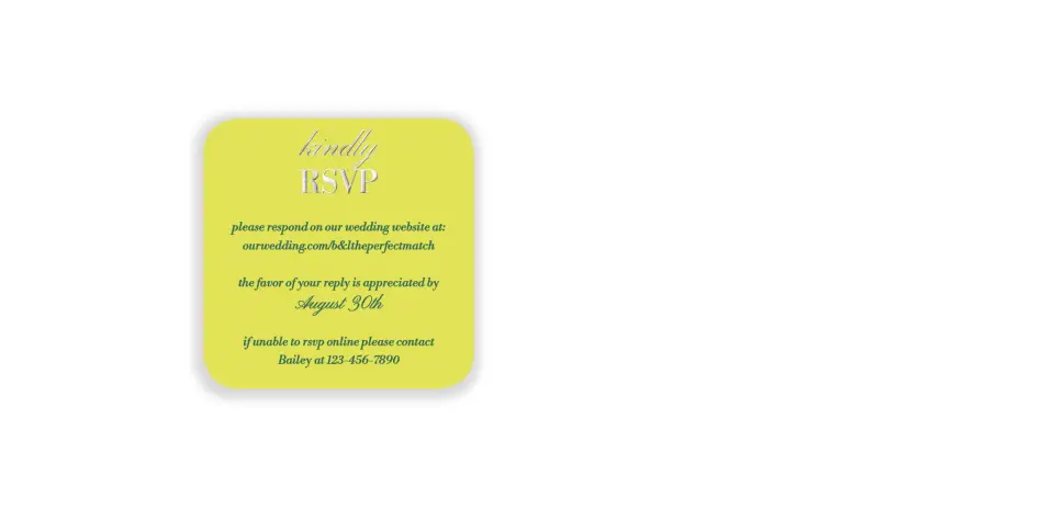 Wedding Invitation Shapes