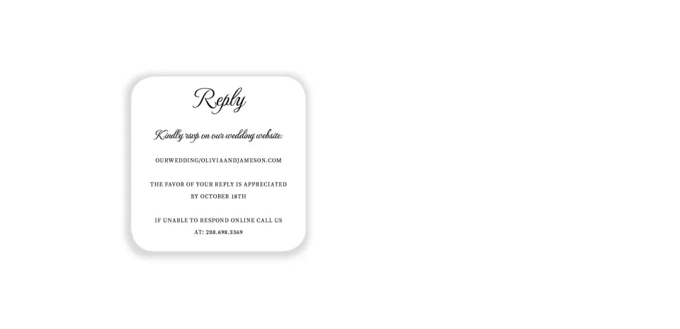Wedding Invitation Shapes