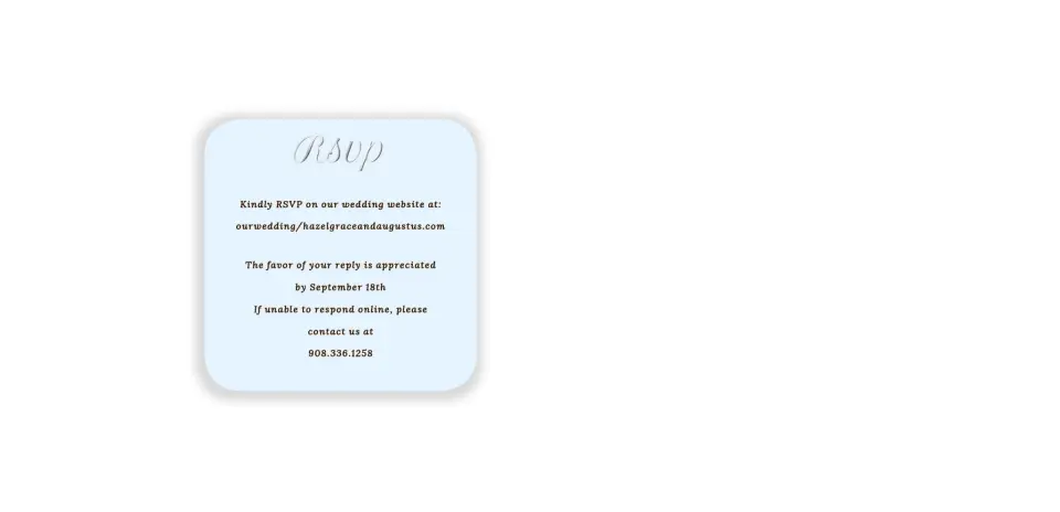 Wedding Invitation Shapes