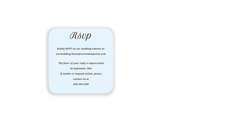 Wedding Invitation Shapes