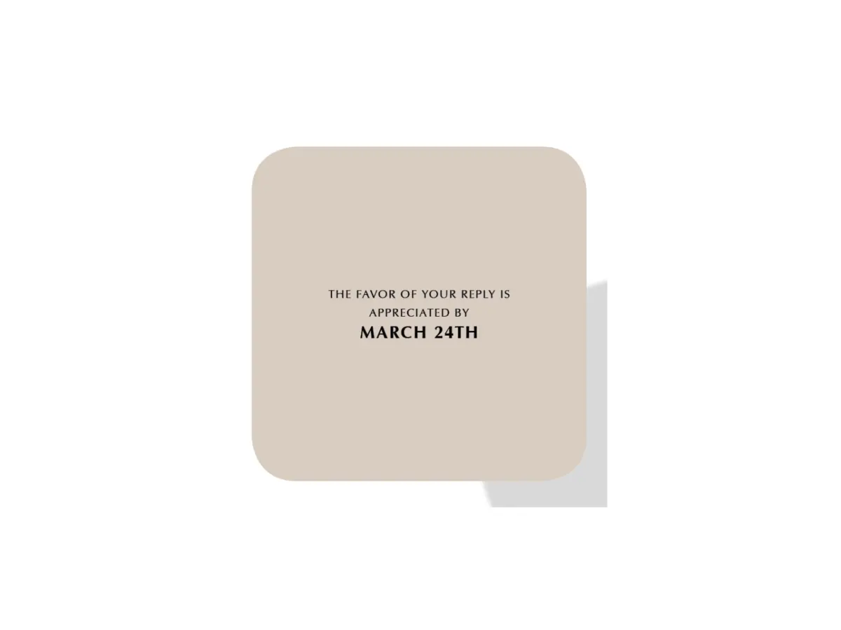 Wedding Invitation Shapes