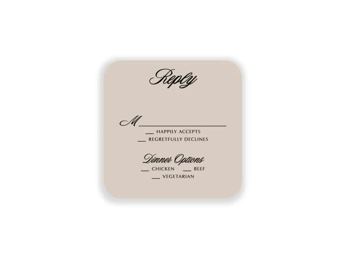 Wedding Invitation Shapes