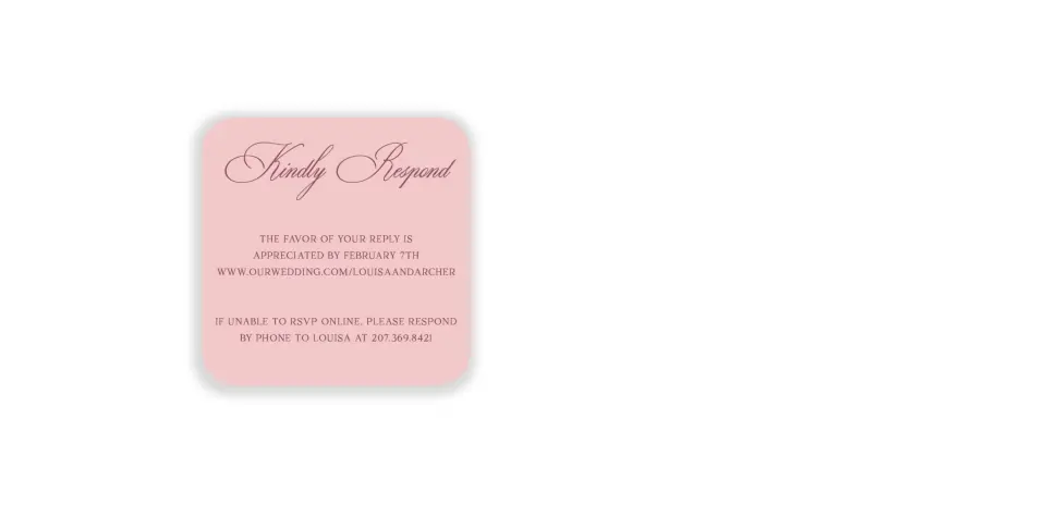 Wedding Invitation Shapes