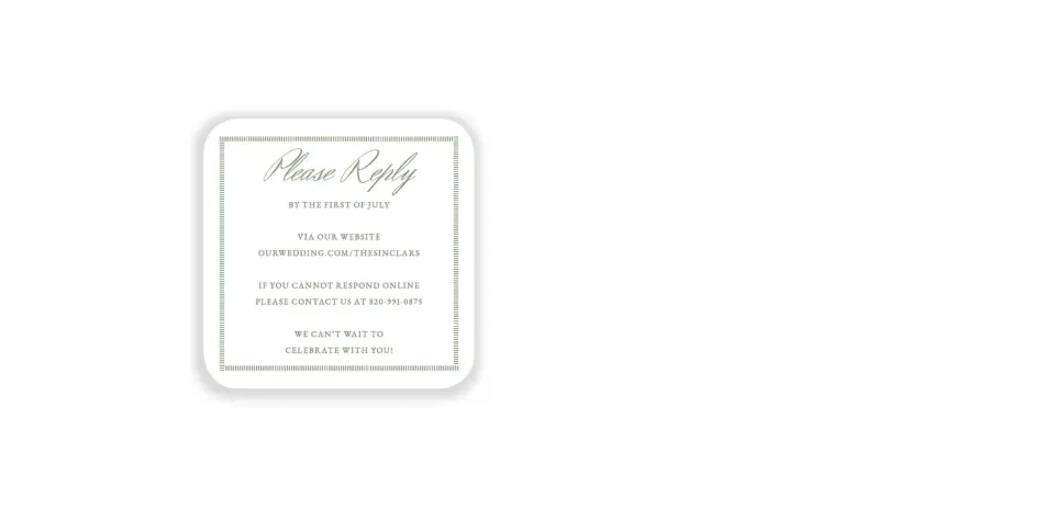 Wedding Invitation Shapes