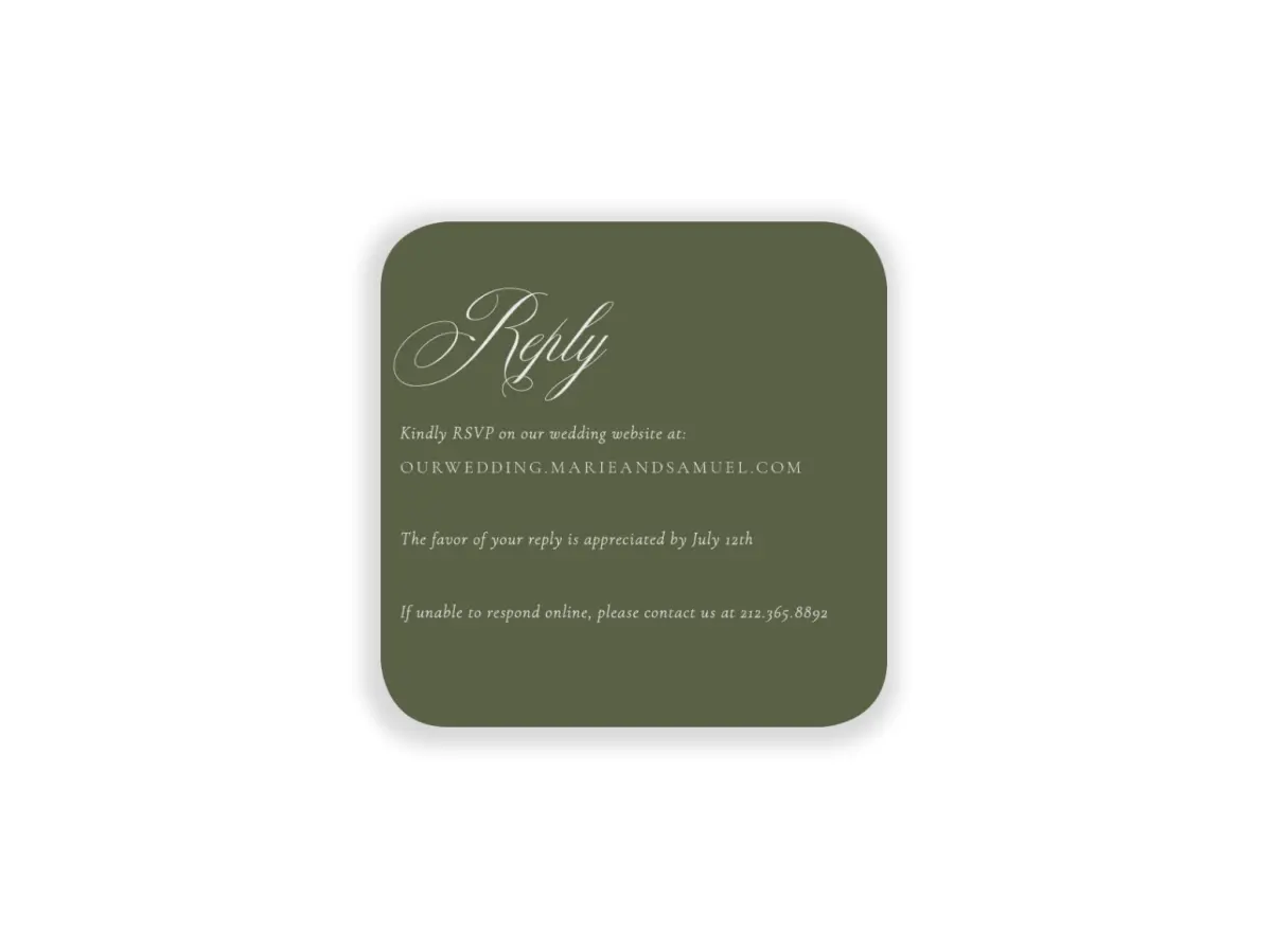 Wedding Invitation Shapes