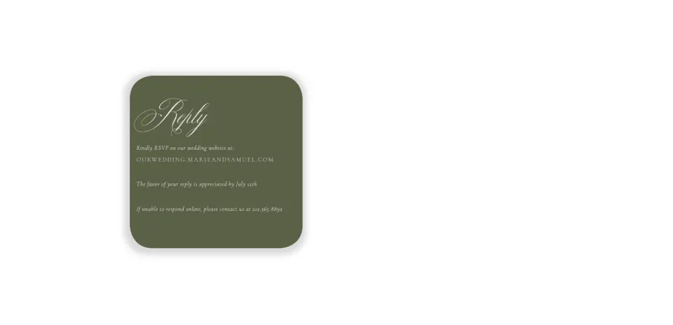 Wedding Invitation Shapes